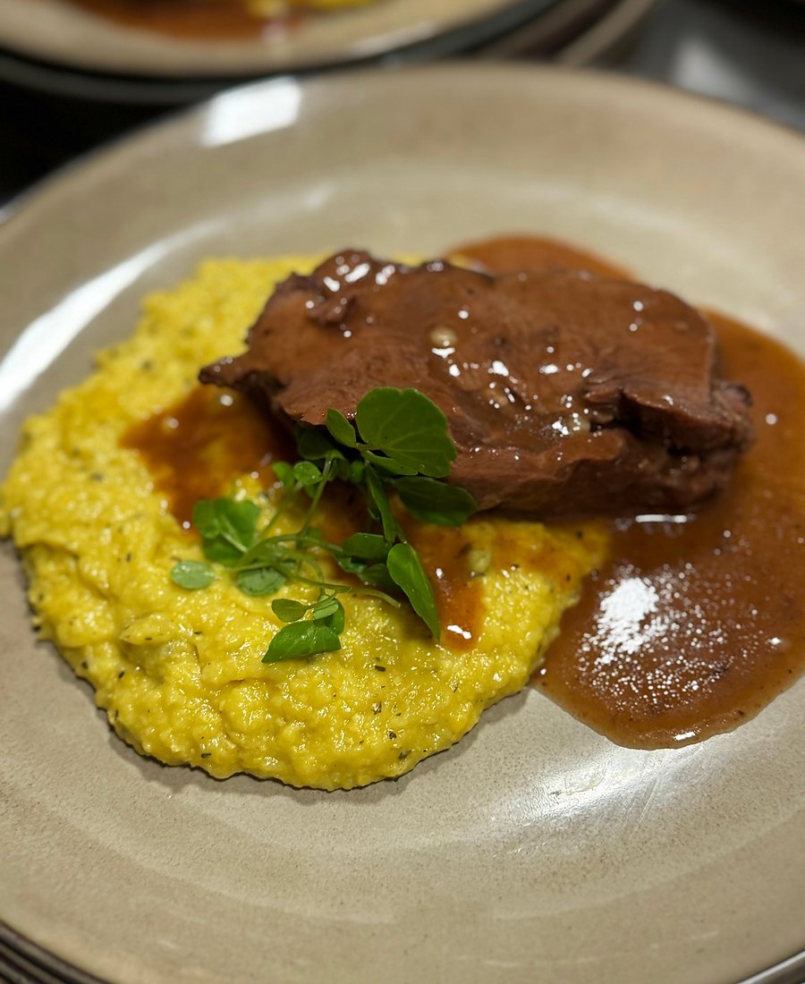Plato de fondo de la carta del restaurante de Olmué Natura, Valle de Olmué